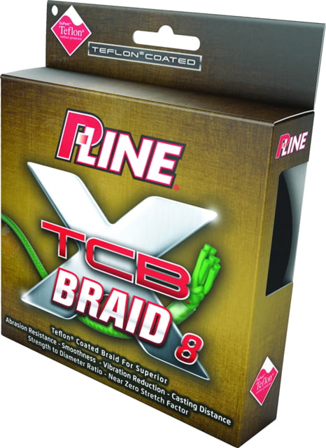 P-Line XTCB 8-Carrier Braided Line 20lb 150yd Green