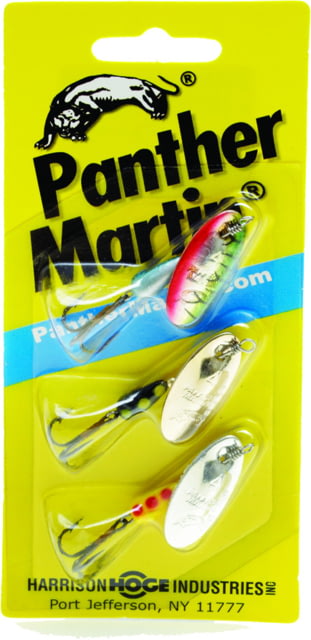 Panther Martin Best Of The Best Spinner Kit Silver/Gold/Holographic Tiger Green #4 1/8oz