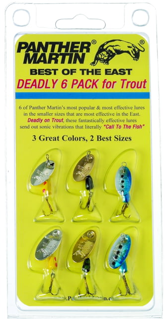 Panther Martin Best Of The East Spinner Kit #1/#2 Assorted 6/Pack