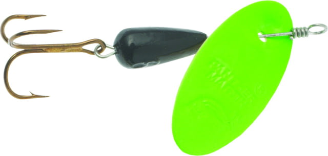 Panther Martin Classic Patterns In-Line Spinner Treble Fishing Hook 1 Hook 1/32oz 1 Piece Green Fluorescent