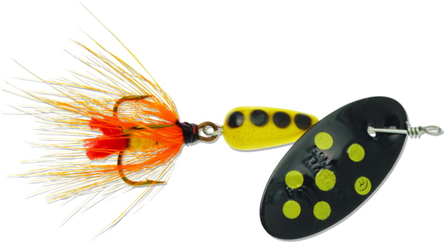 Panther Martin Classic Patterns In-Line Spinner #2 1/16 oz Spotted Fly Black & Yellow