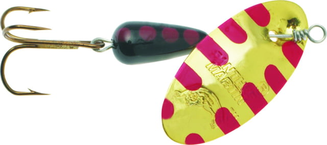 Panther Martin Nature In-Line Spinner Treble Fishing Hook 4 Hook 1/8oz 1 Piece Salamander Gold