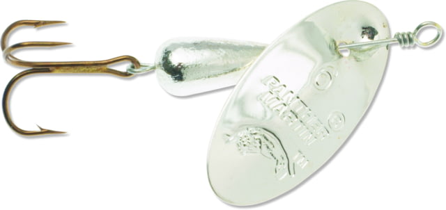 Panther Martin Classic Patterns In-Line Spinner Treble Fishing Hook 4 Hook 1/8oz 1 Piece Silver