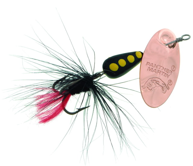 Panther Martin Classic Patterns In-Line Spinner #6 1/4 oz Regular Fly Copper/Black/Black