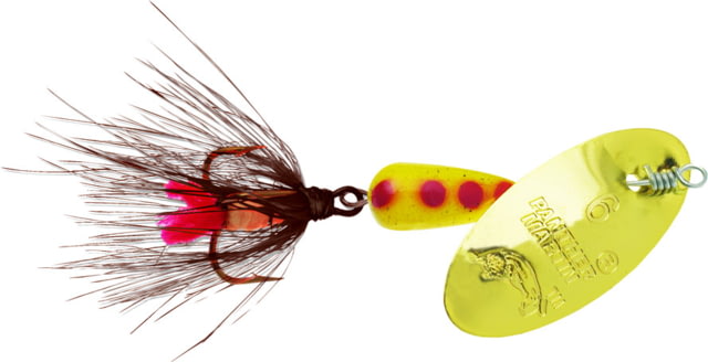 Panther Martin Classic Patterns In-Line Spinner #6 1/4 oz Regular Fly Gold & Brown