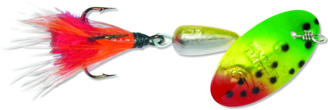 Panther Martin Holographic Fly In-Line Spinner #2 1/16oz Firetiger & Orange Red
