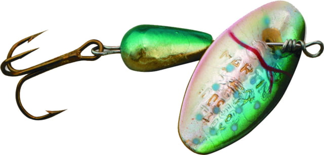 Panther Martin Classic Holographic In-Line Spinner Treble Fishing Hook Size 1 1/32oz 1 Piece Holographic Spotted Blue