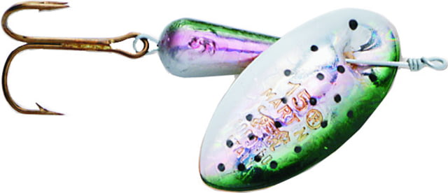 Panther Martin Classic Holographic In-Line Spinner Treble Fishing Hook Size 1 1/32oz 1 Piece Rainbow Trout