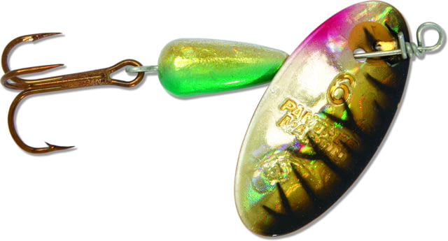 Panther Martin Classic Holographic In-Line Spinner Treble Fishing Hook Size 2 1/16oz 1 Piece Tiger Black