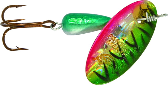 Panther Martin Classic Holographic In-Line Spinner Treble Fishing Hook Size 2 1/16oz 1 Piece Tiger Green