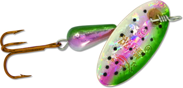 Panther Martin Classic Holographic In-Line Spinner Treble Fishing Hook Size 6 1/4oz 1 Piece Rainbow Trout