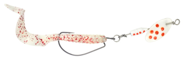 Panther Martin Lil Curly WeedRunners Single Fishing Hook 6WR 2/0 1 Piece White Flo Red