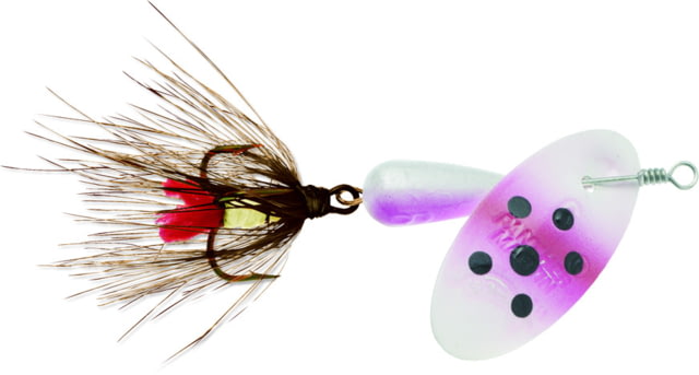 Panther Martin Nature In-Line Dressed Spinner Treble Fishing Hook 1 Hook 1/32oz 1 Piece Rainbow Trout