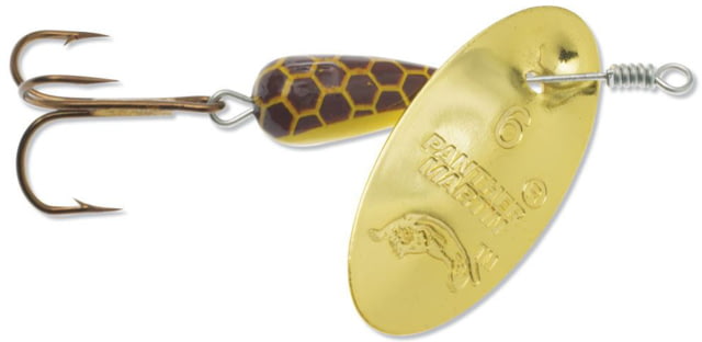 Panther Martin Nature In-Line Spinner #4 1/8 oz Crayfish & Gold