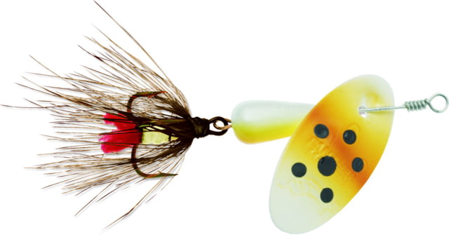 Panther Martin Nature In-Line Dressed Spinner Treble Fishing Hook 2 Hook 1/16oz 1 Piece Brown Trout