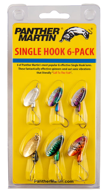 Panther Martin Spinnerbaits SingleHook Six Pack