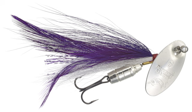 Panther Martin SonicStreamer Spinner Treble Fishing Hook 9 Hook 3/8 oz 1 Piece Purple White