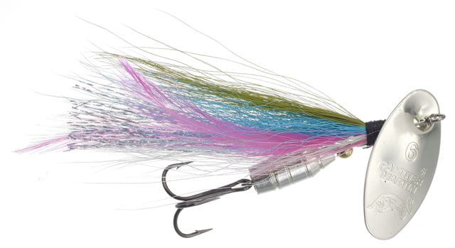 Panther Martin SonicStreamer Spinner Treble Fishing Hook 9 Hook 3/8 oz 1 Piece Silver/Rainbow Trout