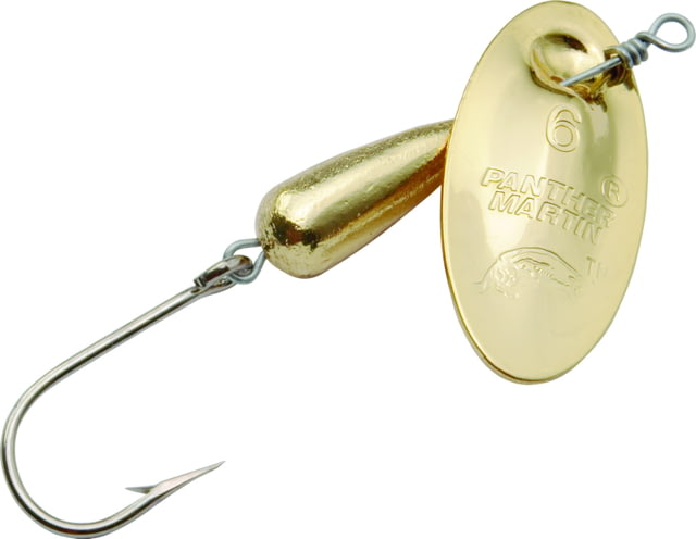 Panther Martin Sure Shot All Gold Single Hook Spinner size 2