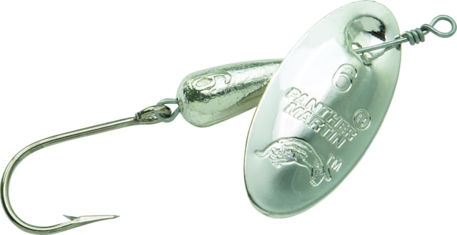 Panther Martin Sure Shot All Silver Single Hook Spinner size 4