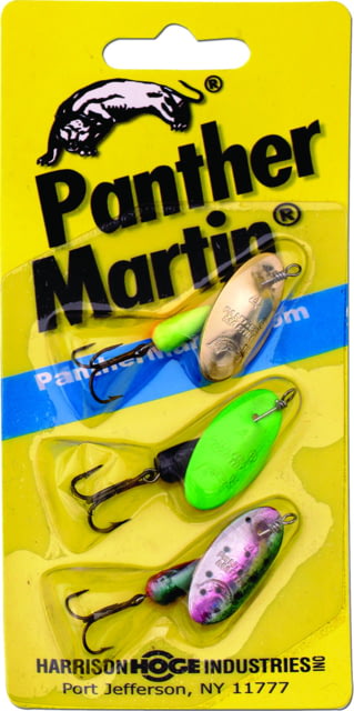 Panther Martin Teton Trout Kit Assorted #4 1/8oz 3/Pack