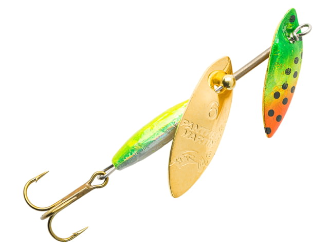 Panther Martin Willow DualFlash - Spinnerbaits 5/16 oz Fire Tiger Gold 4/9DF PMWSDF-HFG