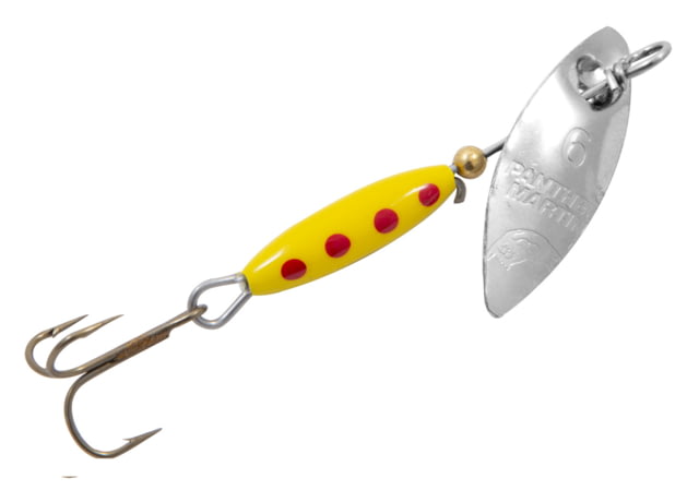 Panther Martin WillowStrike Silver Regular Undressed Spinner size 4 Willow Leaf 4 PMWSR-S