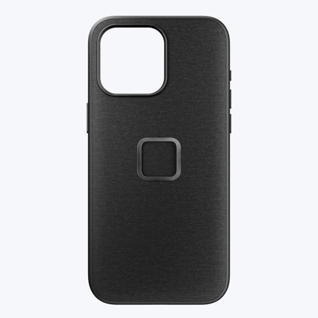Peak Design Mobile Everyday Fabric Case iPhone 15 Pro Max v2 Charcoal