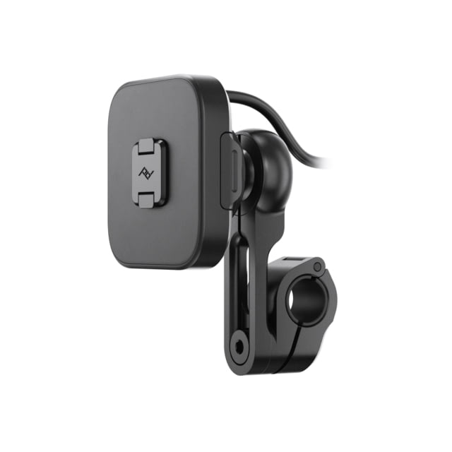Peak Design Motorcycle Mirror Mount Charging Black