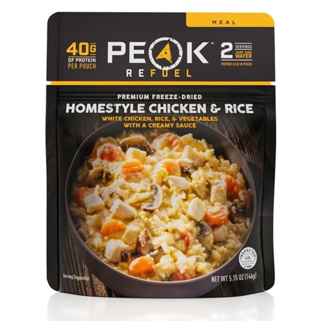 Peak Refuel Homestlye Chicken & Rice - Pouch