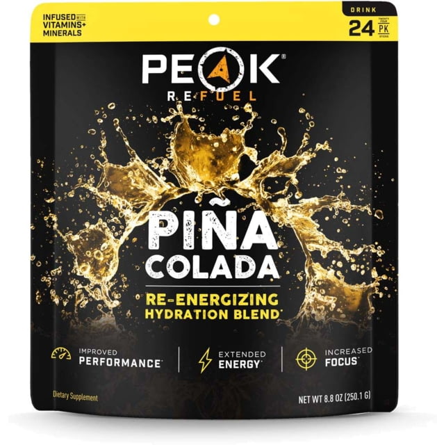 Peak Refuel Pina Colada Re-Energizing Drink Stick Pack 24 Pack