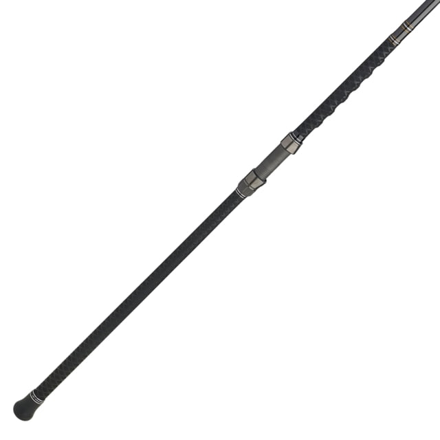 Penn Fishing Carnage III Surf Spinning Rod Saltwater Handle Type D 11ft. Rod Length Medium Heavy Power Moderate Fast Action 2 Pieces Silver/Black/Gold