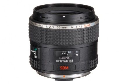 Pentax SMC 645D FA 55mm F2.8 Digital Camera Lens Black