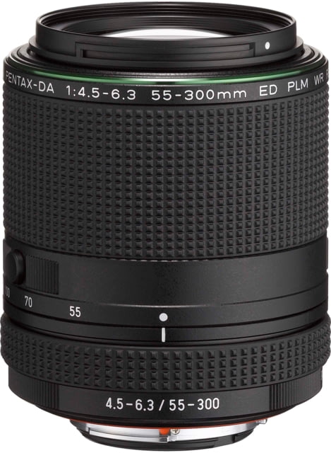 Pentax HD PENTAX-DA 55-300mmF4.5-6.3ED PLM WR RE Lens Black