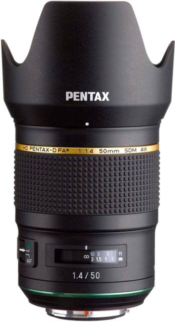 Pentax HD-D FA 50mm F1.4 SDM AW Lens