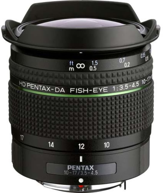 Pentax HD DA 10-17mm Fisheye F3.5-4.5 ED Lens Black
