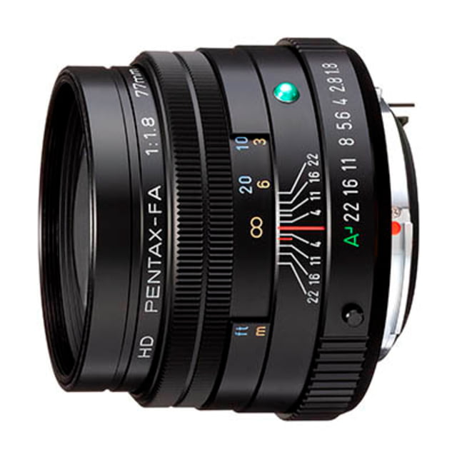 Pentax HD-FA 77mm F1.8 Ltd Lens Black