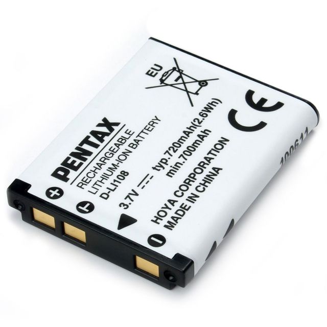 Pentax Rechargeable Li-Ion Battery D-LI108