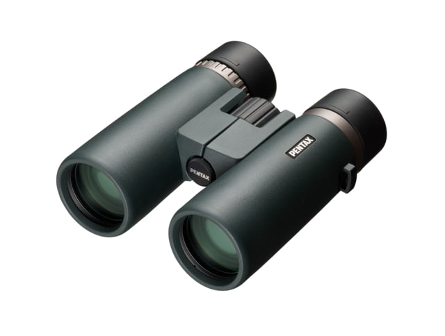 Pentax SD 7x42mm ED Roof Prism Binoculars Thermoplastic Elastomer Resin Dark Green Compact