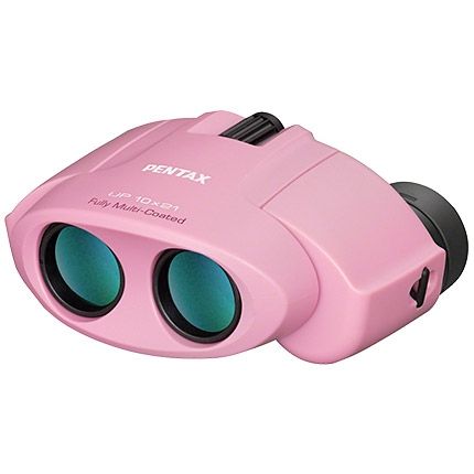 Pentax U-Series Compact Porro-Prism UP 10x21 Binocular Limited Availability Pink