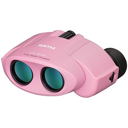 Pentax U-Series Compact Porro-Prism UP 8x21 Binocular Limited Availability Pink