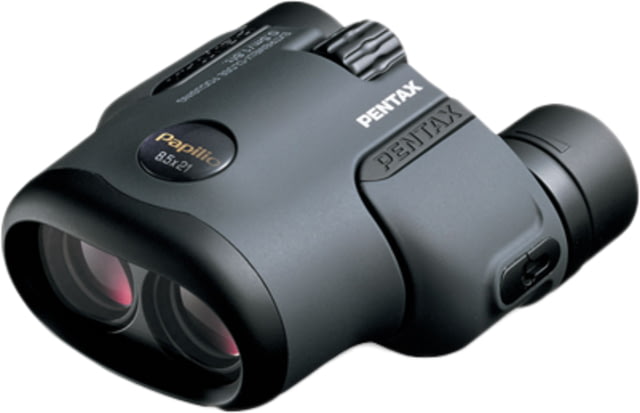 Pentax U-Series Papilio II 8.5x21mm Porro Prism Binoculars Black