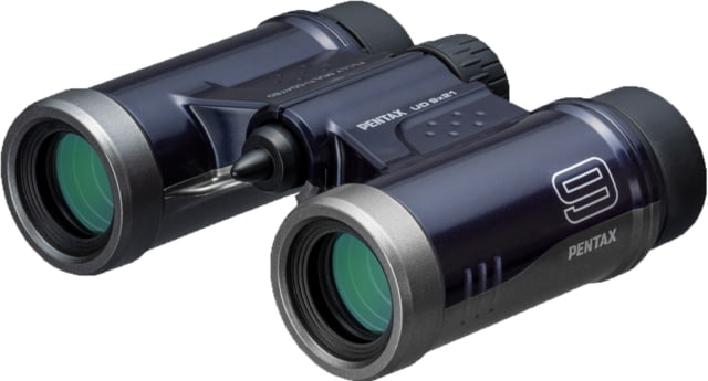 Pentax UD 9 X 21mm Black Compact Roof Prism Binoculars Navy Medium