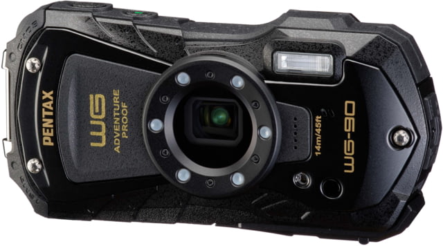 Pentax WG-90 Camera Black Compact