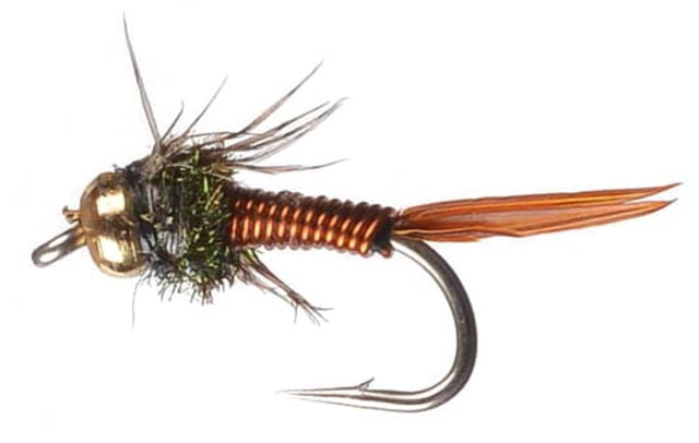 Perfect Hatch Nymph BH Copper John Flies #12