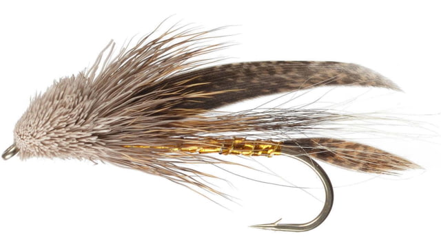 Perfect Hatch Streamer Flies Muddler Minnow Gold #04