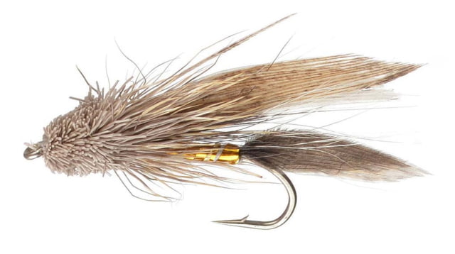 Perfect Hatch Streamer Flies Muddler Minnow Gold #12