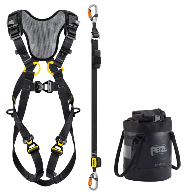 Petzl Absorbica-I Vario Newton Fast International Kit Black Size 2 Harness