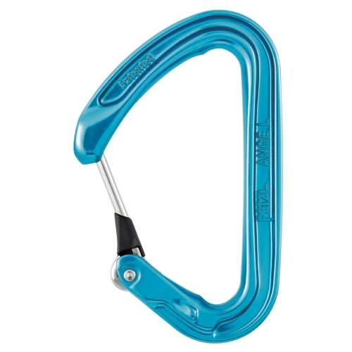 Petzl Ange L Carabiner-Blue