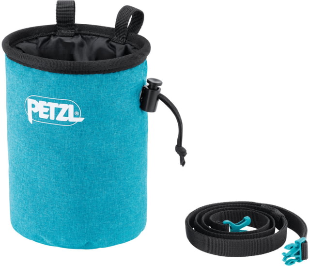 Petzl Bandi Chalk Bag with Round Shape Blue